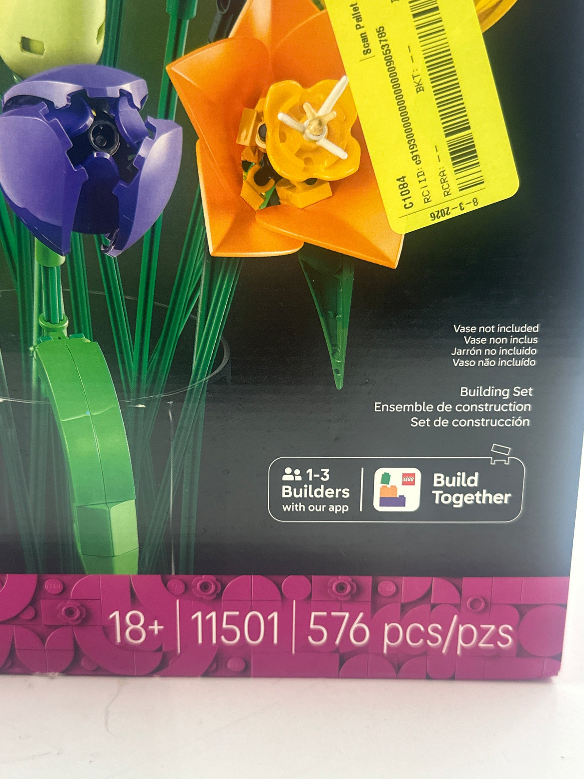 LEGO Botanicals Tulip Bouquet 11501 building set