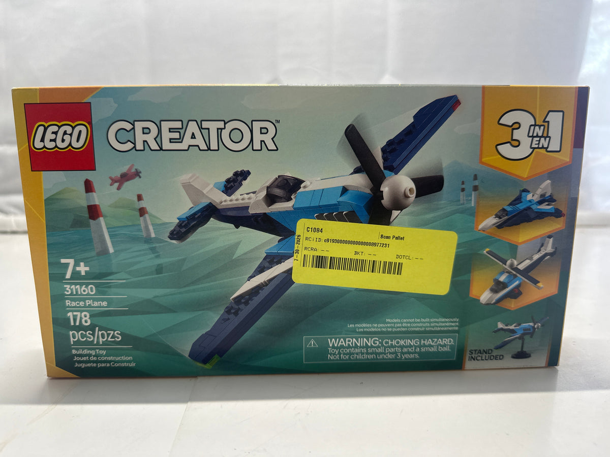 LEGO Creator 3 in 1 Race Plane 31160 building set