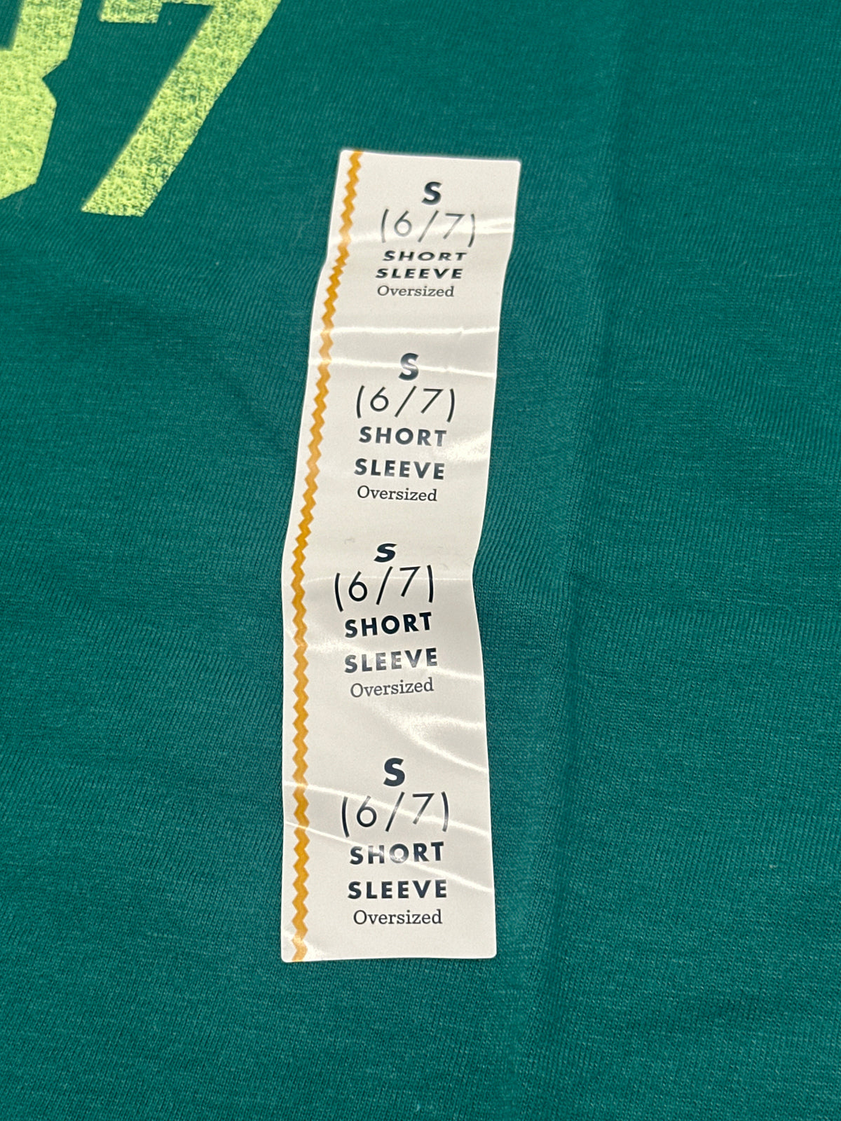 Cat & Jack Tokyo Graphic T Shirt Deep Green Size S product photo 2