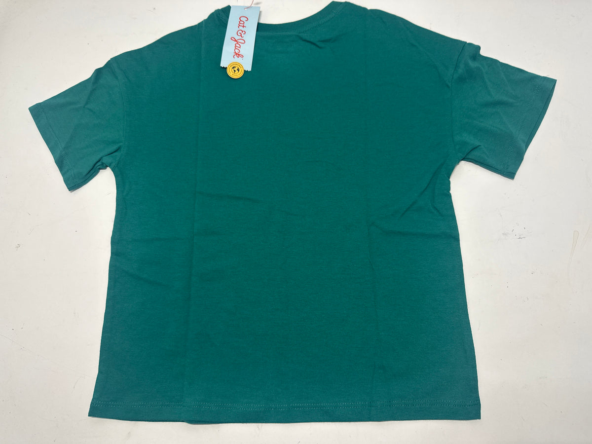 Cat & Jack Tokyo Graphic T Shirt Deep Green Size S product photo 4