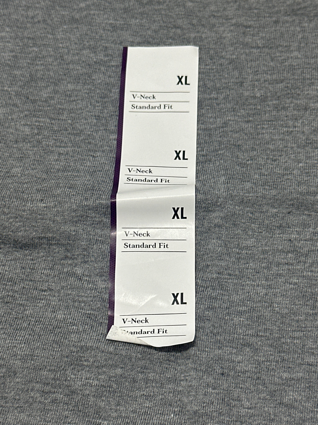 Goodfellow & Co Light Gray V Neck T Shirt Size XL product photo 2