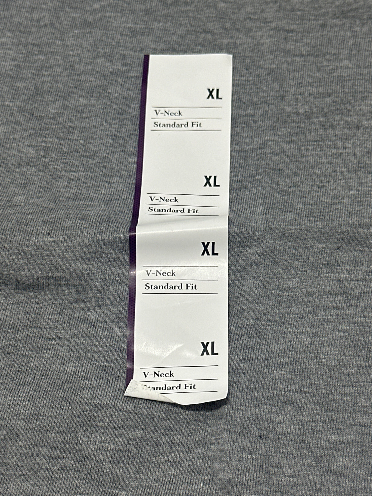 Goodfellow & Co Light Gray V Neck T Shirt Size XL product photo 2