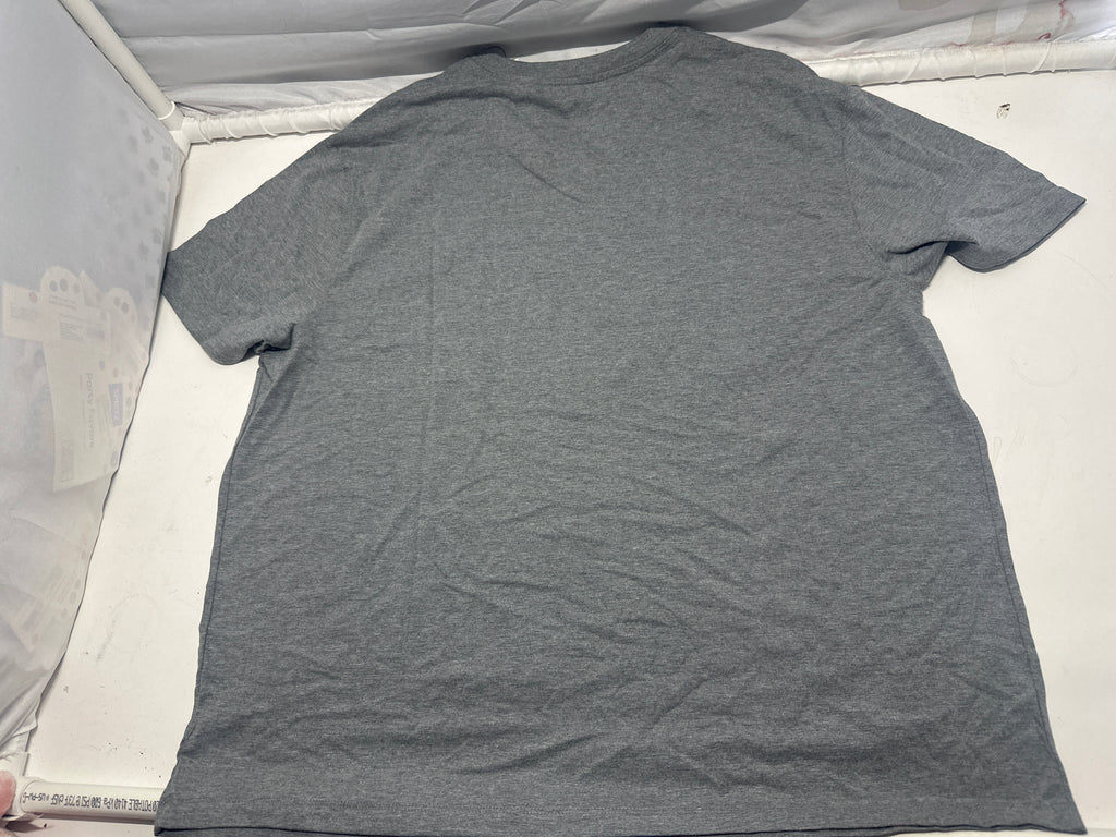Goodfellow & Co Light Gray V Neck T Shirt Size XL product photo 3