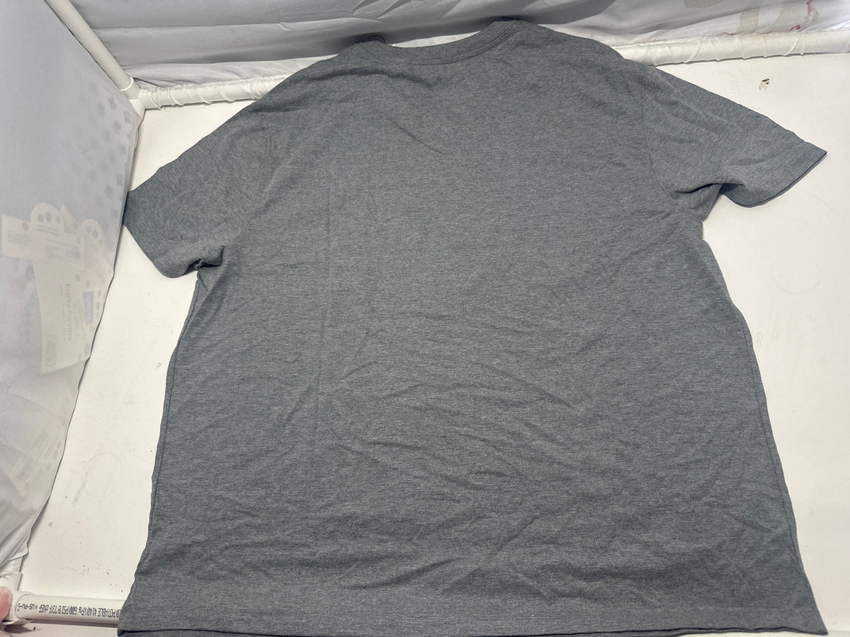 Goodfellow & Co Light Gray V Neck T Shirt Size XL product photo 3