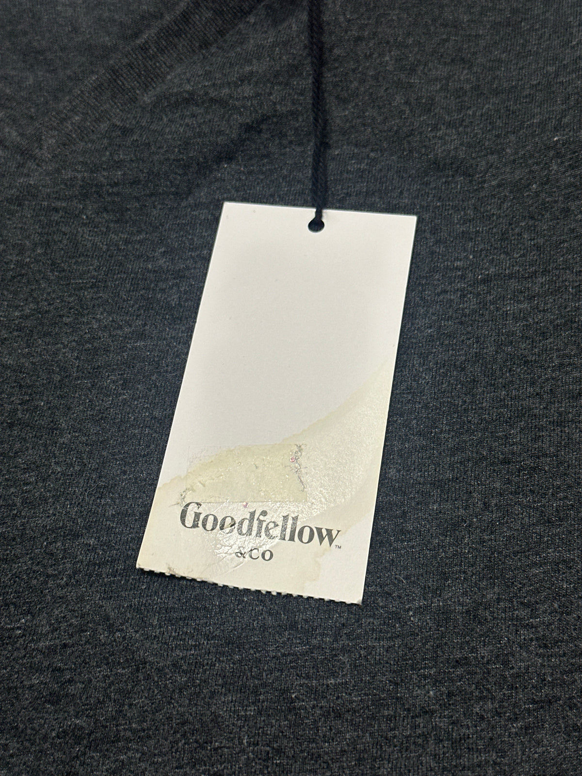 Goodfellow & Co Railroad Gray V Neck T Shirt Size S product photo 4