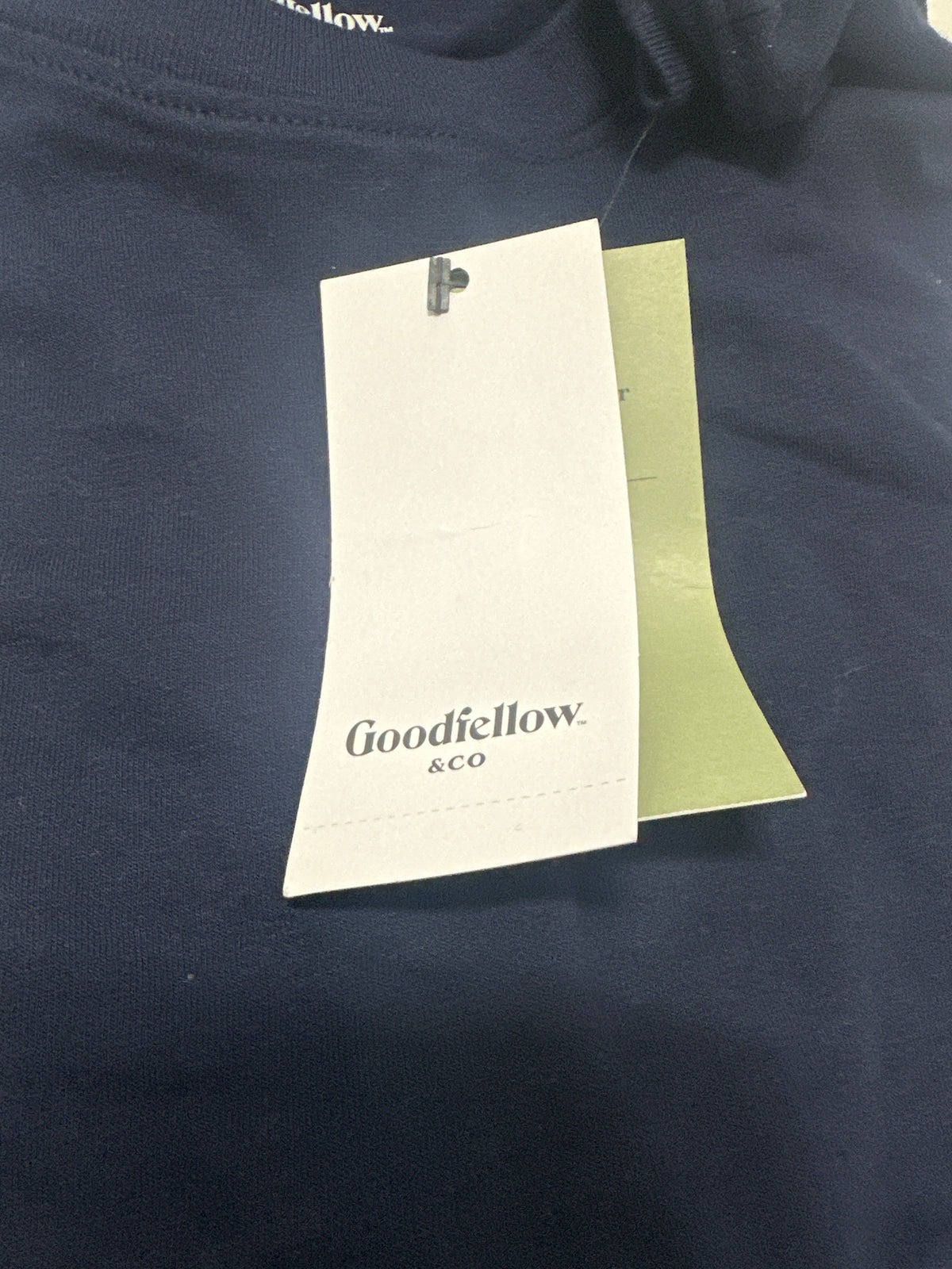 Goodfellow & Co Navy Crew Neck T Shirt Size S product photo 4