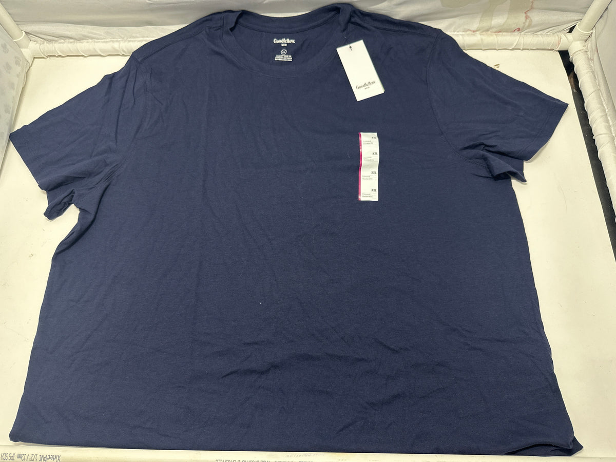 Goodfellow & Co Navy Crew Neck T Shirt Size XXL product photo 1