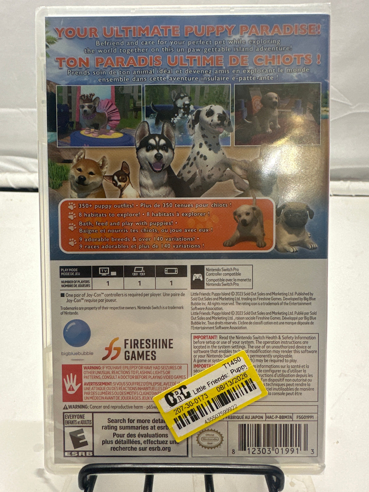 Little Friends Puppy Island Nintendo Switch product photo 4