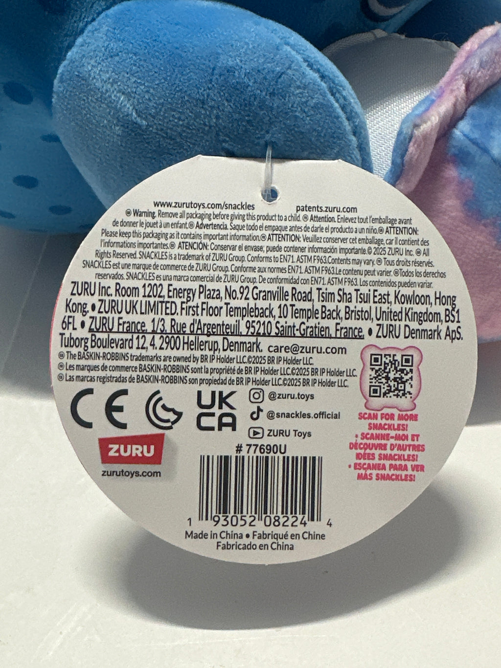 ZURU Snackles Olivia blue parrotfish product photo 6