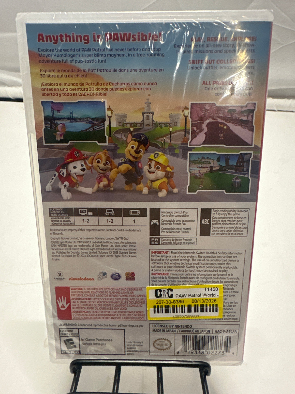 PAW Patrol World Nintendo Switch product photo 5