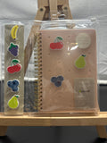 Pearhead fruit charm journal