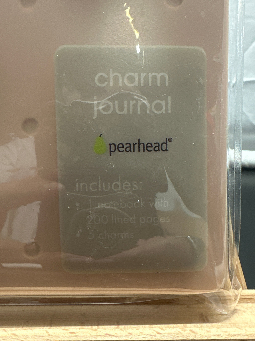 Pearhead fruit charm journal