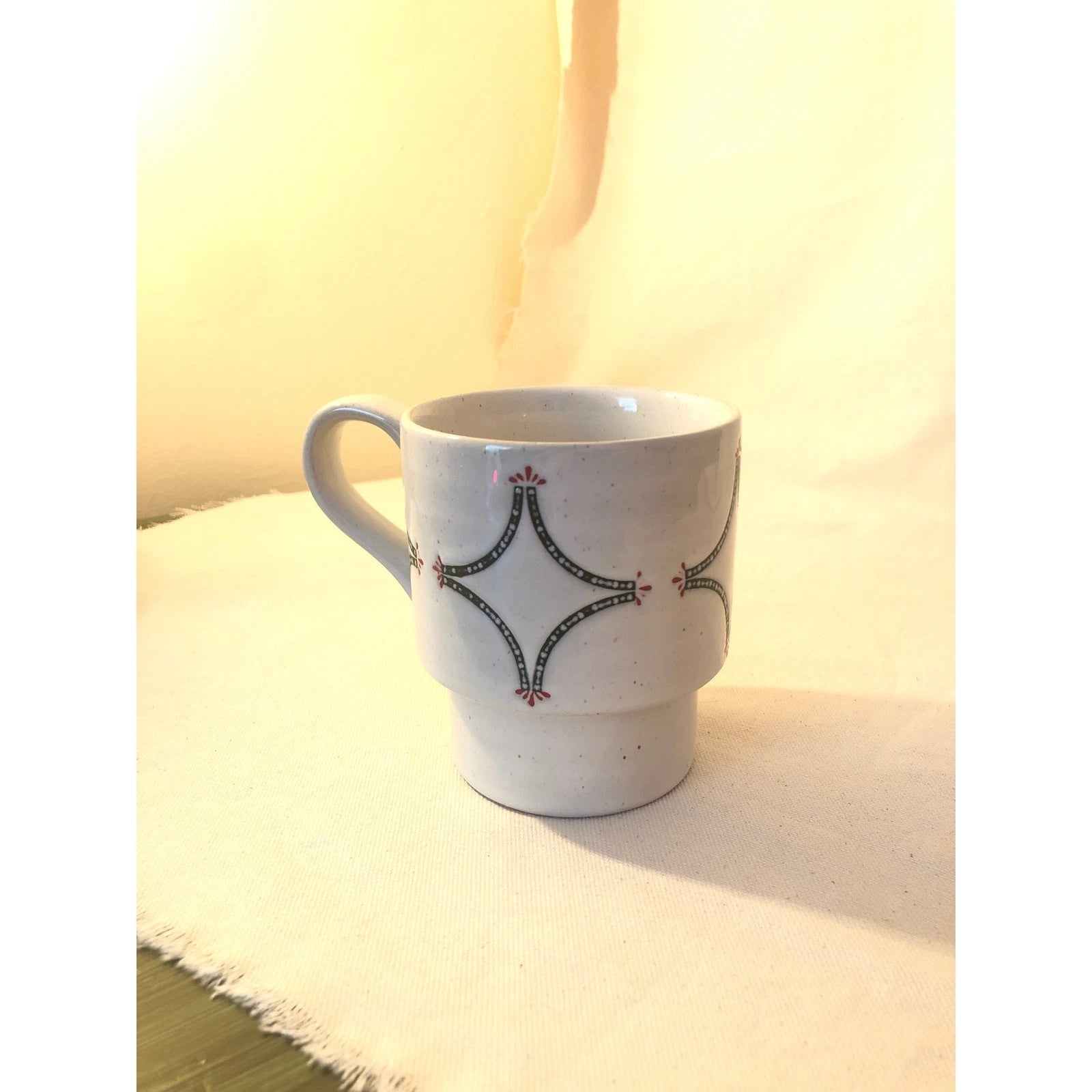 2 Hearth & Hand with Magnolia NWT 14 oz Christmas Theme Stoneware Mug