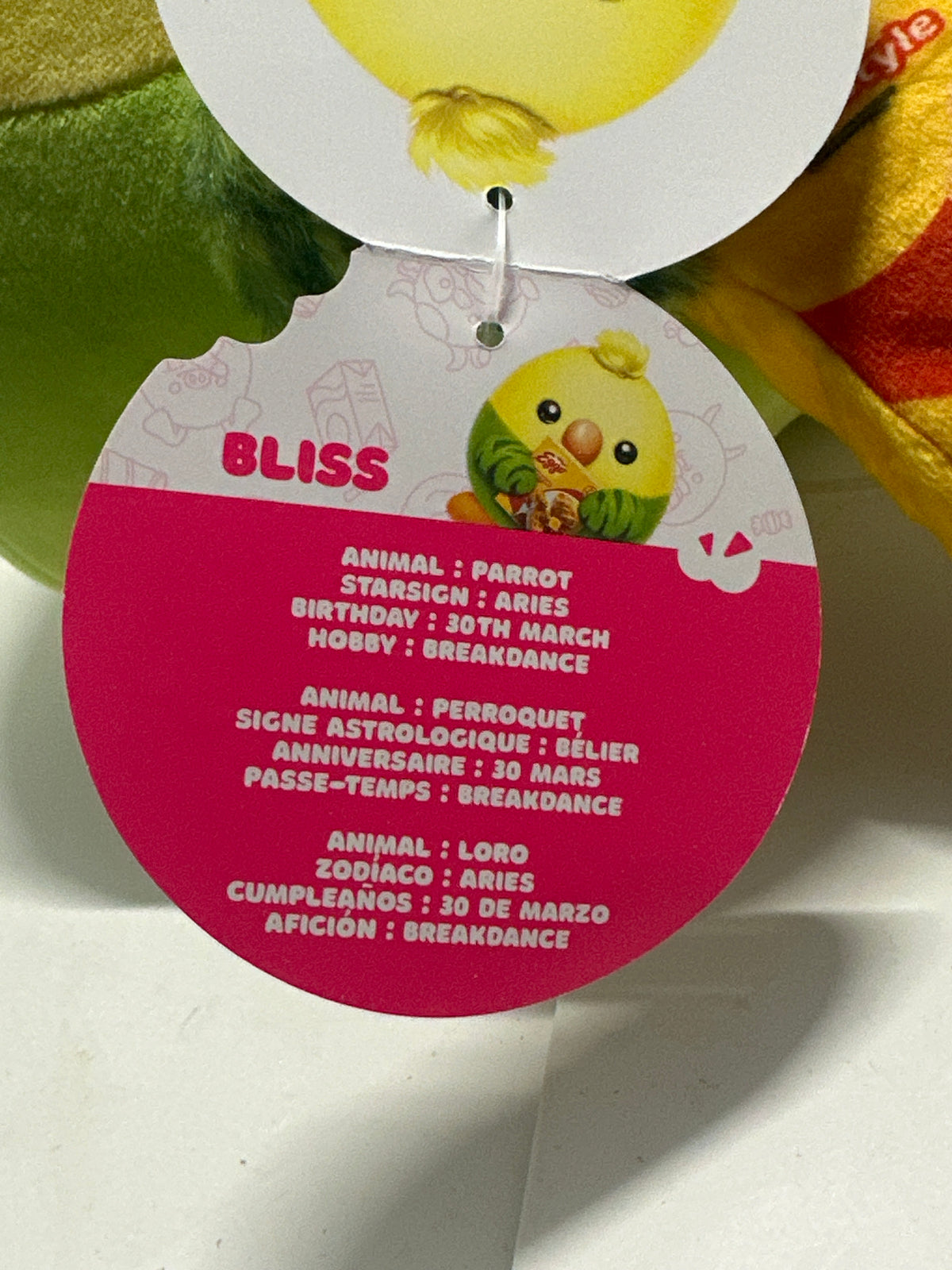 ZURU Snackles Bliss Parrot Kellogg's Corn Flakes Plush product photo 5