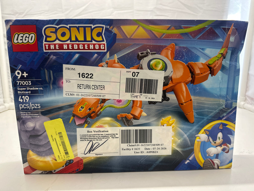 LEGO Sonic Super Shadow vs Biolizard 77003 building set