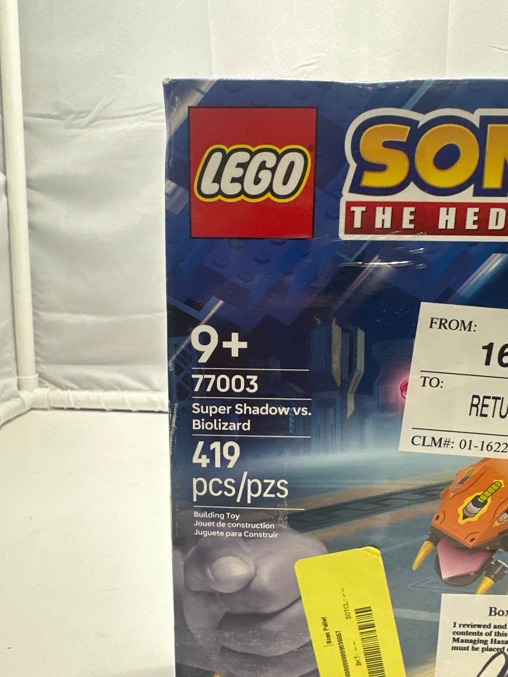LEGO Sonic Super Shadow vs Biolizard 77003 building set