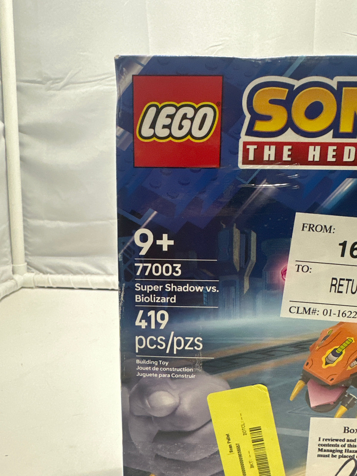 LEGO Sonic Super Shadow vs Biolizard 77003 building set