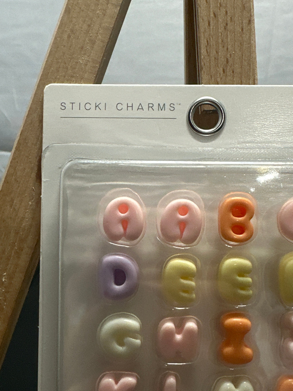 Sticki Charms 30 piece pastel charm set
