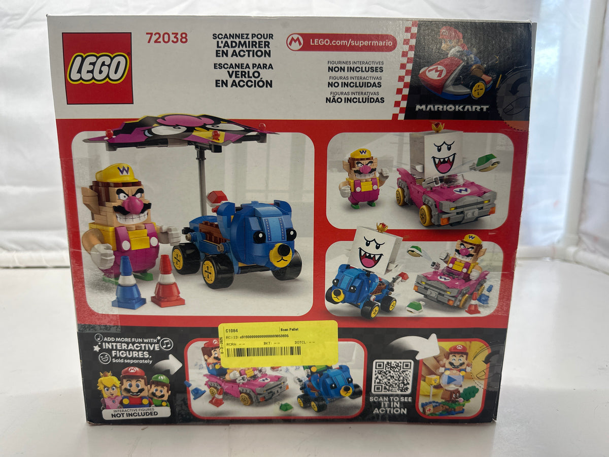 LEGO Super Mario Mario Kart Wario and King Boo 72038 building set