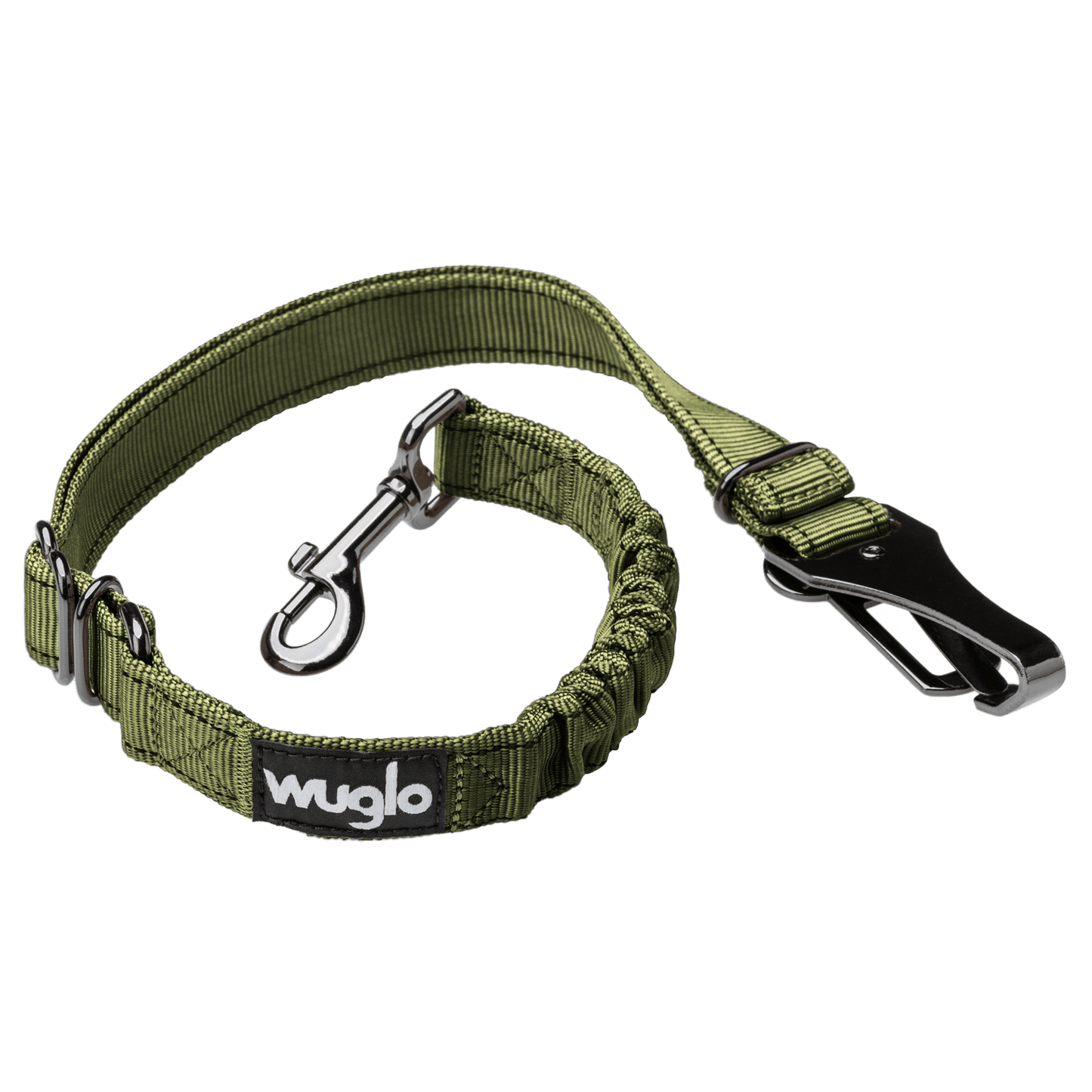 3-in-1 Dog Seat Belt – Khaki-Wuglo